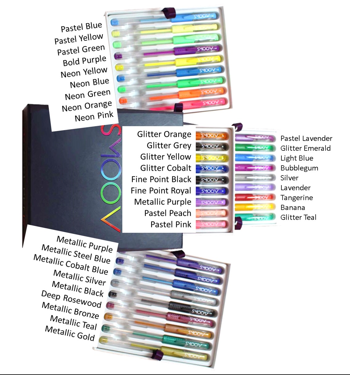 Let's try these colorful gel pens that @WRITECH sent us to review. #ad